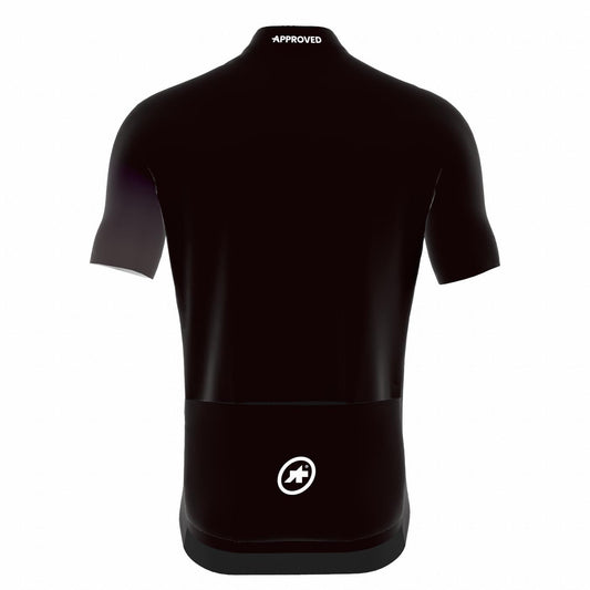 APPROVED CYCLING Fundamental LTD. men's jersey. Shadow play highlighting contoured fit, sculpted for speed, efficiency.