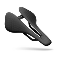 APPROVED CYCLING Berk Lupina Short Bike Saddle, 3K finish, showing minimalist T-shaped design profile