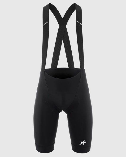 Approved Cycling ASSet GT Bib Shorts S11, rear view, highlighting advanced moisture-wicking and breathable fabric.