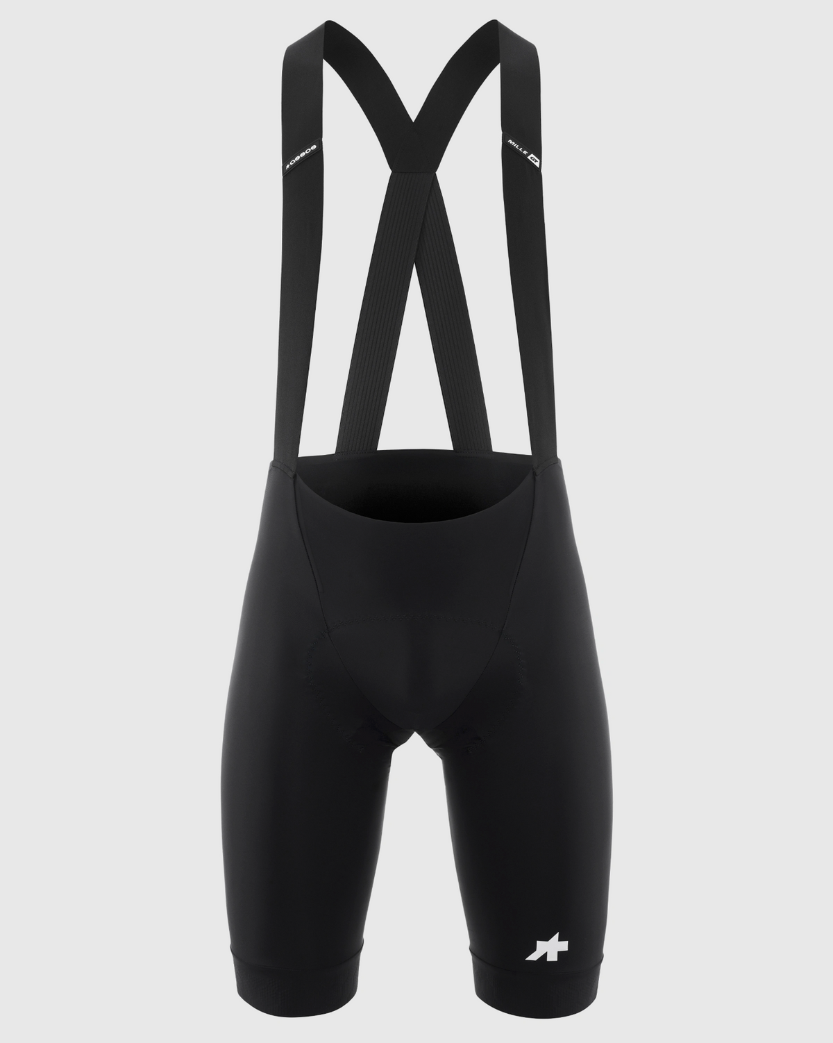 Approved Cycling ASSet GT Bib Shorts S11, rear view, highlighting advanced moisture-wicking and breathable fabric.
