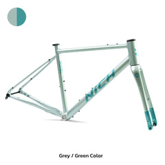 Approved Cycling Nich KEM, top-down view, illustrating the balanced geometry for varied riding conditions.