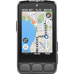 Wahoo ELEMNT Roam V3 bike computer with crisp 2.8" color display, showcasing turn-by-turn navigation.