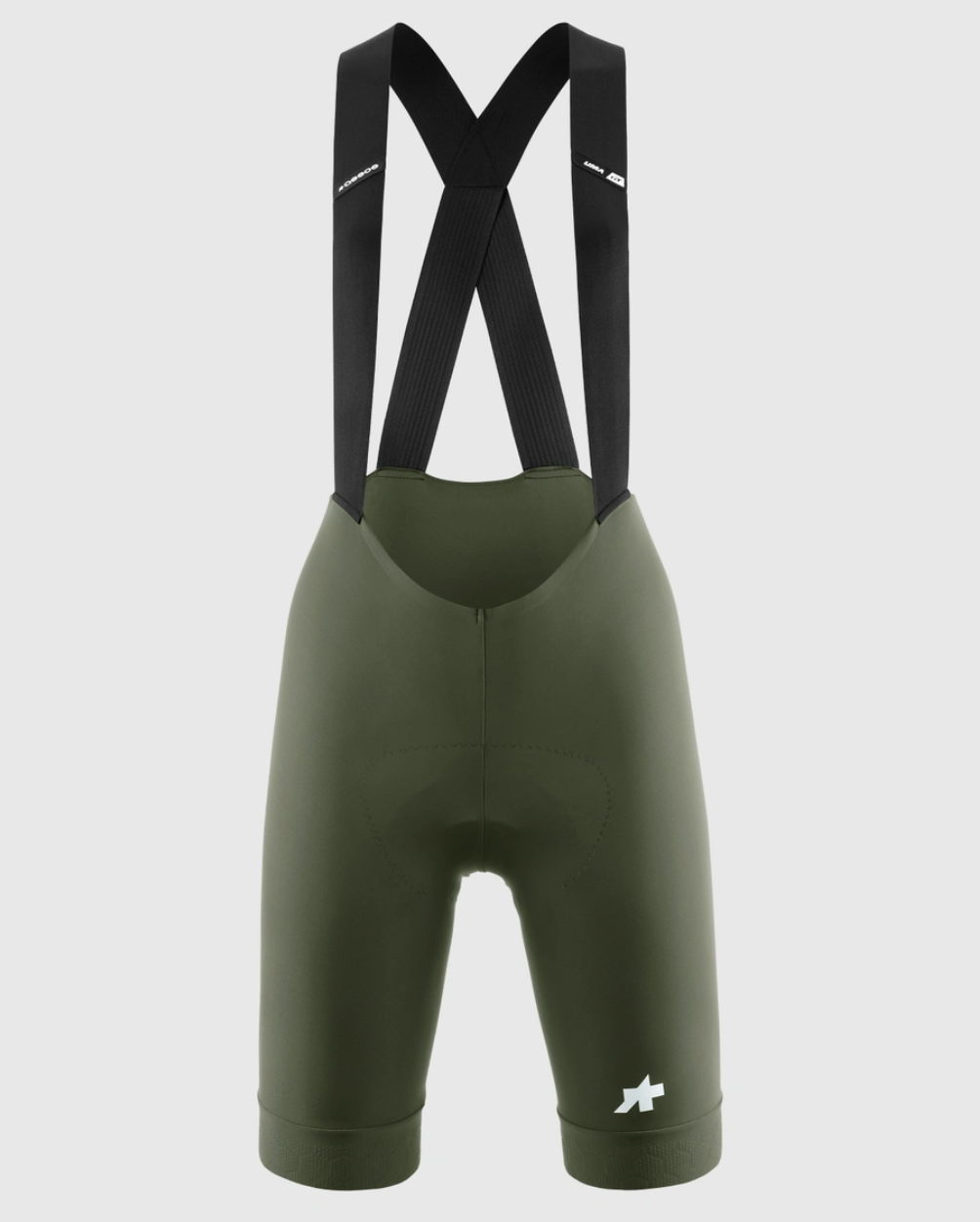 Assos UMA GT Bib Shorts S11 Moss Green — Women