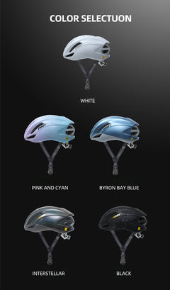 PMT Elegant 3.0 MIPS helmet in matte black, showcasing its aerodynamic shell and integrated MIPS layer.