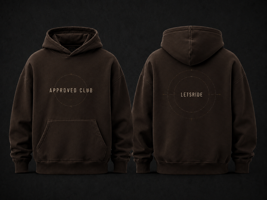 Approved Club LETSRIDE Hoodie — Bark