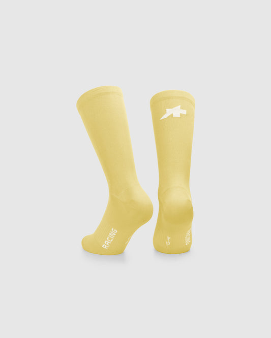 Assos Racing Socks S11 Mystic Yellow detail