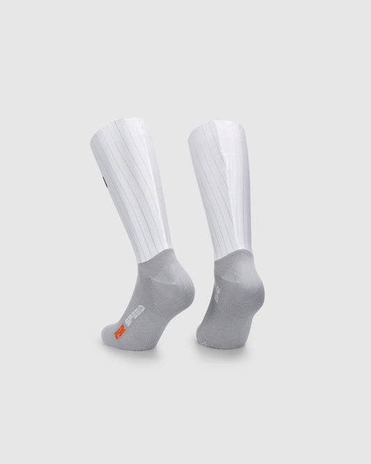 Assos RSR Speed Socks S11 White Series detail