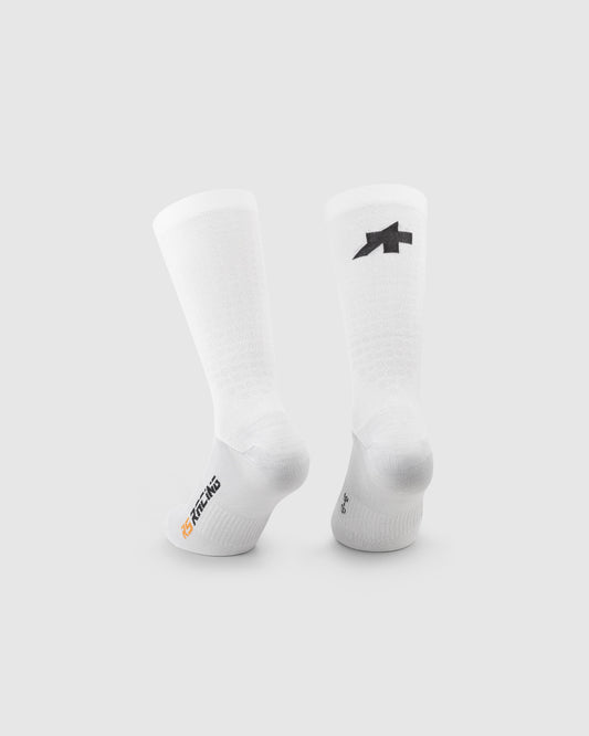 Assos RS Socks S11 White Series — detail