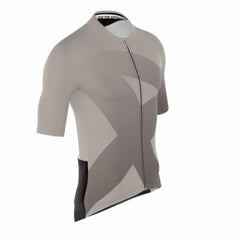 APPROVED CYCLING Fundamental LTD. men's jersey. Flat lay: front and back, highlighting aerodynamic cut and material composit…