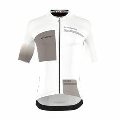 APPROVED CYCLING Men's Core LTD summer cycling jersey, front view on model, high-intensity ready.