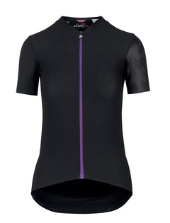 APPROVED CYCLING: Assos Women's DYORA RS Aero SS Summer Cycling Jersey, aerodynamic race fit, front view. Optimal for commit…